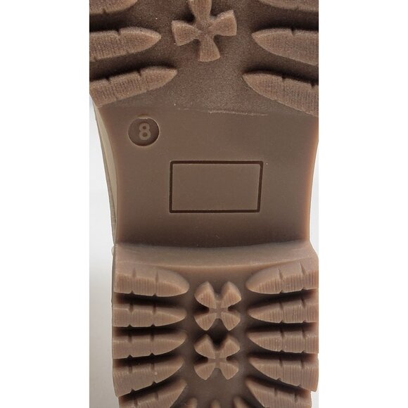 Boutique By Corkys Boots Creep it Real Cream Lace-Up Boots Size Womens 8 New - Picture 5 of 12